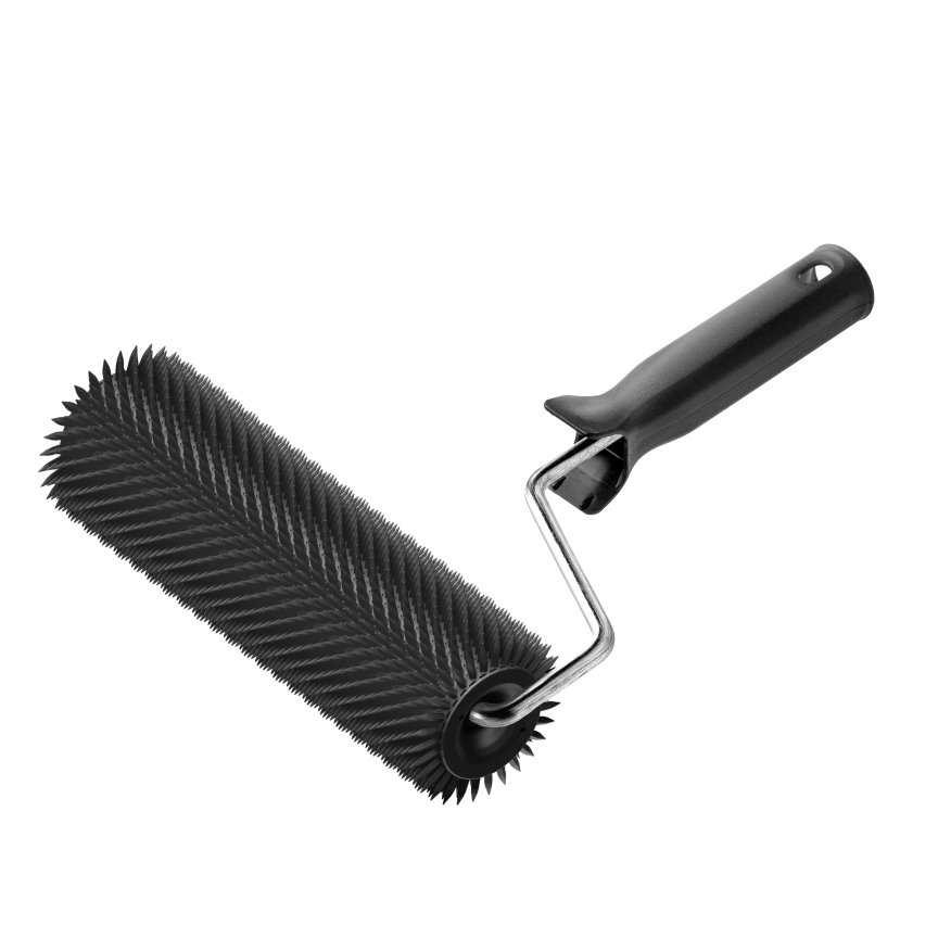 Валики игольчатые для наливных полов, ролики 240-600 мм, игла полипропилен 14 мм, кронштейн 8 мм